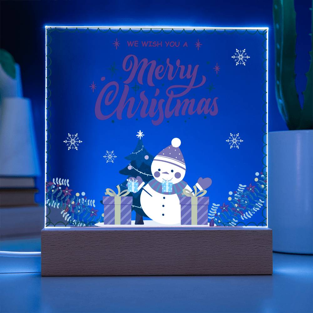 Christmas Tree Acrylic Plaque – A Timeless Holiday Gift - - Acrylic Prints