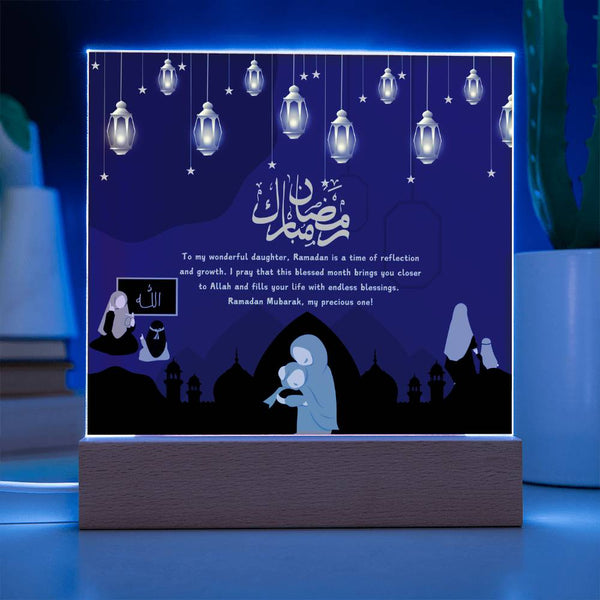 Ramadan Growth - Mother-Daughter Love Gift - - Acrylic Prints