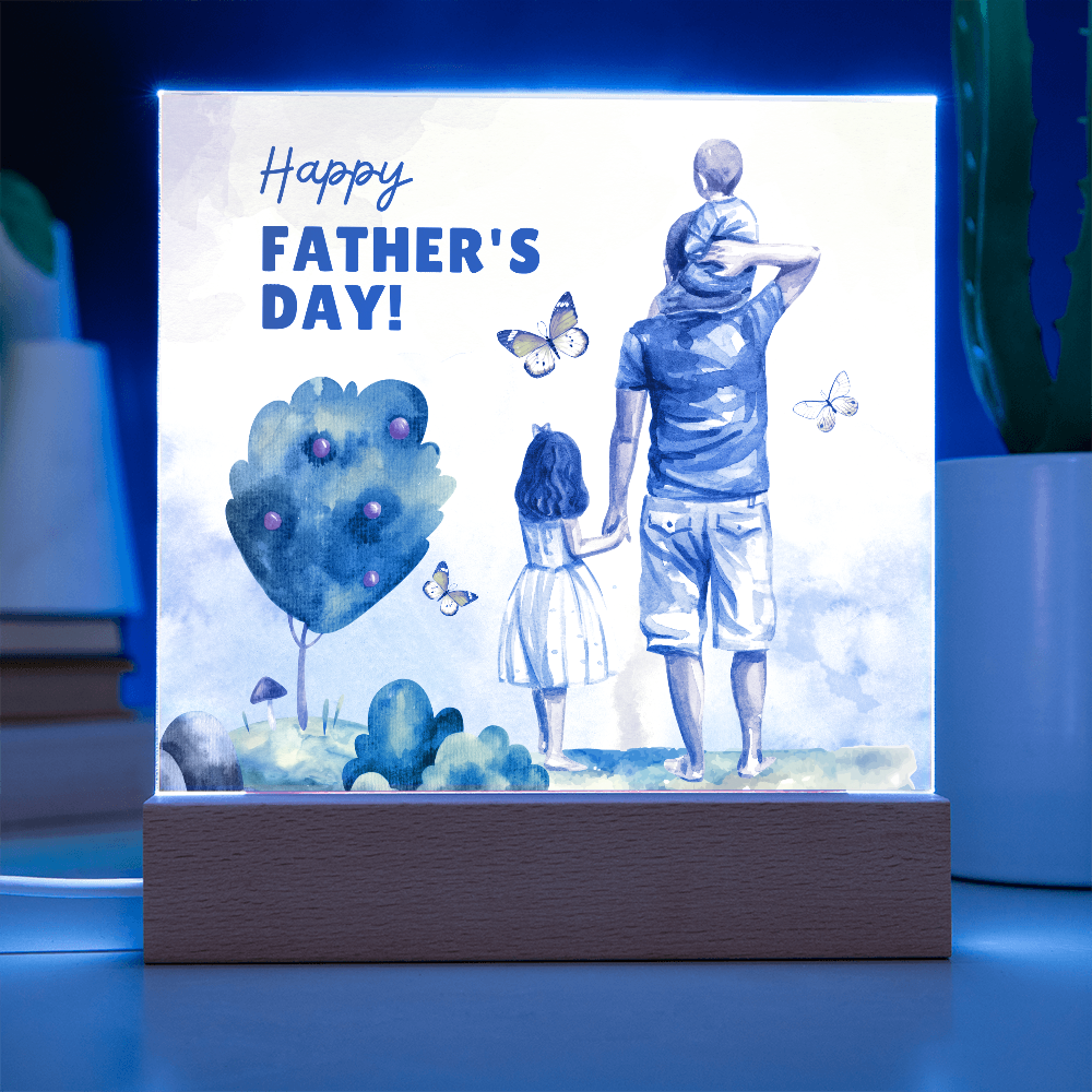 Memory Light Plaque – Father’s Day Edition - - Acrylic Prints