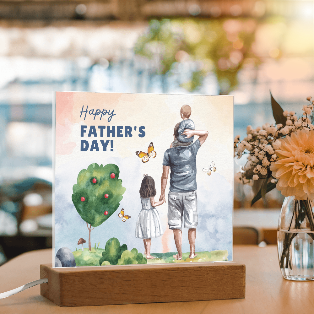 Memory Light Plaque – Father’s Day Edition - - Acrylic Prints