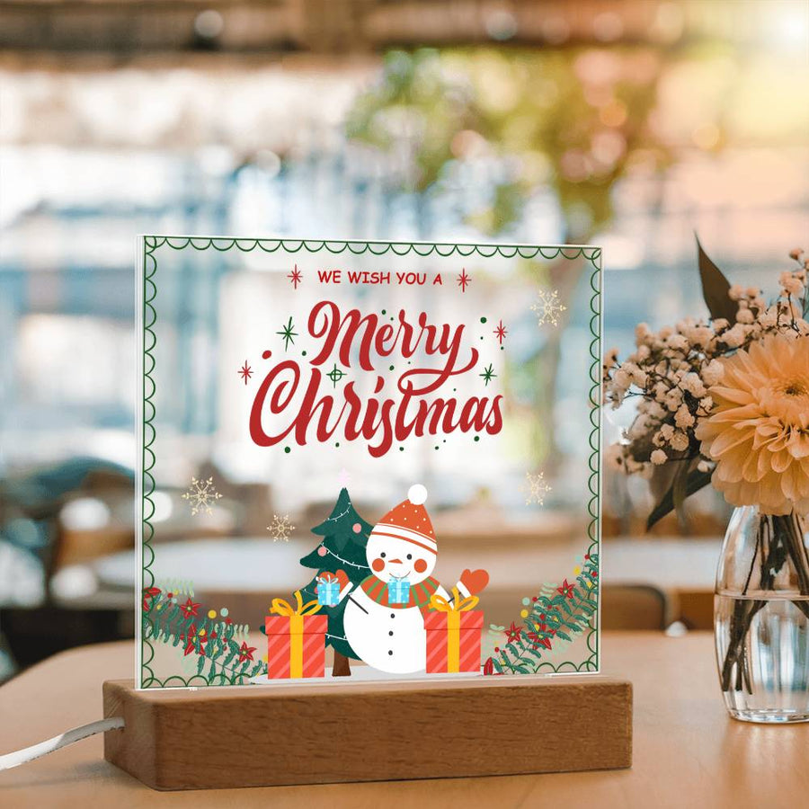 Christmas Tree Acrylic Plaque – A Timeless Holiday Gift - - Acrylic Prints