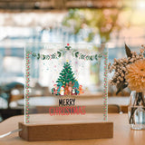 Christmas Tree Magic Acrylic Plaque – Gift Festive Joy - - Acrylic Prints