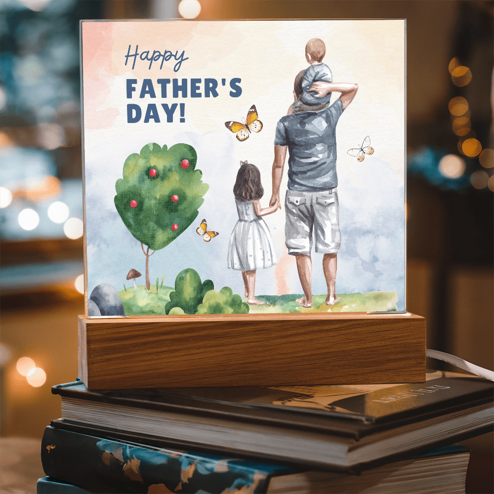 Memory Light Plaque – Father’s Day Edition - - Acrylic Prints