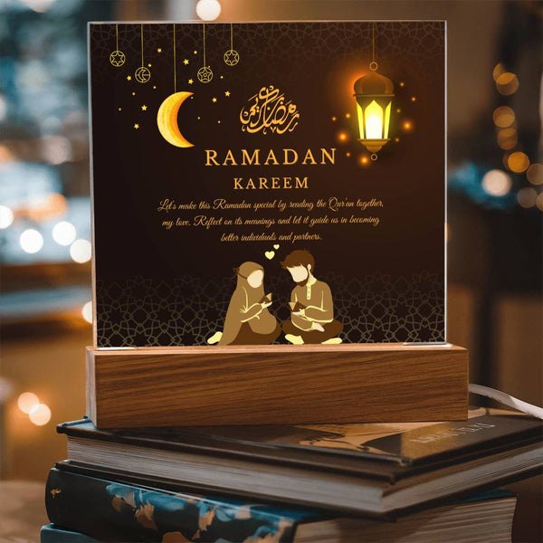 Kindness & Positivity - Ramadan Husband Plaque - - Acrylic Prints