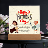 Dad, My Forever Hero – Acrylic Plaque Gift - - Acrylic Prints