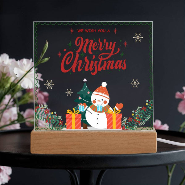 Christmas Tree Acrylic Plaque – A Timeless Holiday Gift - - Acrylic Prints