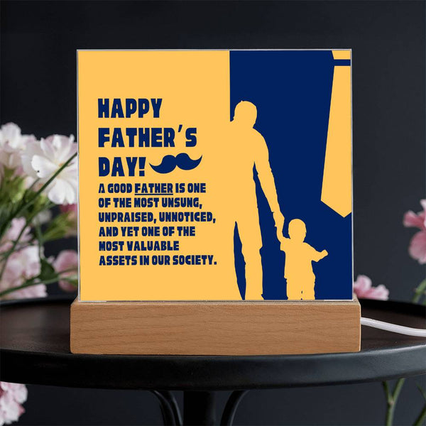 Dad - The Unsung Hero – Gift Plaque - - Acrylic Prints