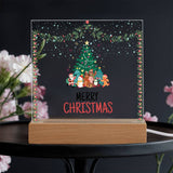 Christmas Tree Magic Acrylic Plaque – Gift Festive Joy - - Acrylic Prints