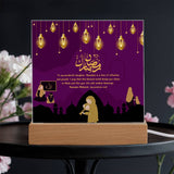 Ramadan Growth - Mother-Daughter Love Gift - - Acrylic Prints
