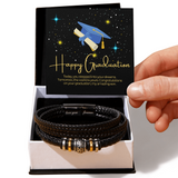 Son's Dreams - Graduation Starry Night Art - Two Tone Box - Bracelets