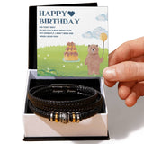 Bracelet Gift for Dad – Big Teddy Edition - Two Tone Box - Bracelets