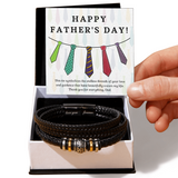 Thread of Love – Men’s Bracelet for Father’s Day - Two Tone Box - Bracelets