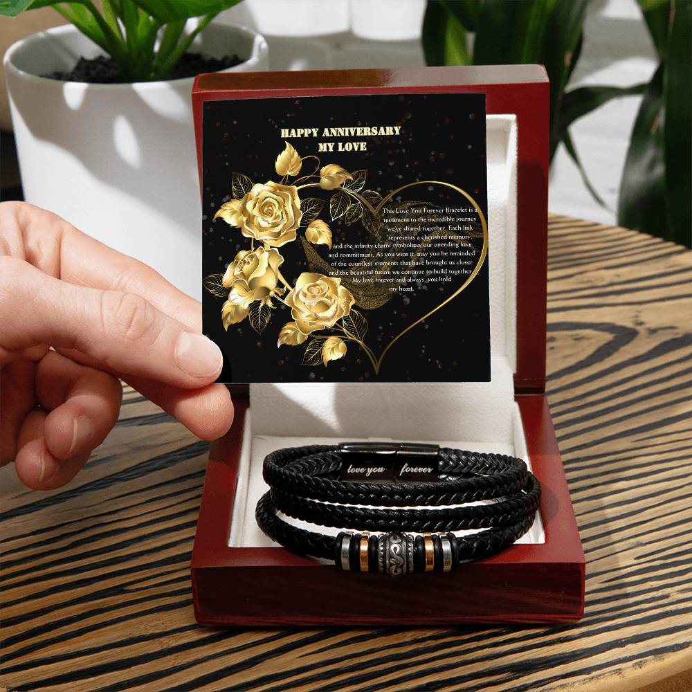 Golden Memories - Love You Forever Bracelet - - Bracelets