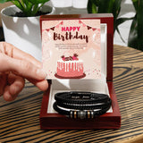 Forever Yours - Son’s Birthday Bracelet - - Bracelets