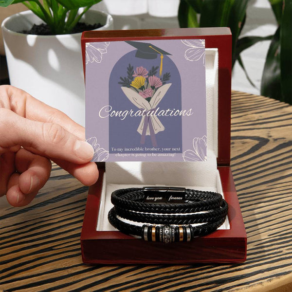 Brother's Bloom - Graduation Congratulations Art - - Bracelets