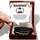 Extraordinary Journey - Graduation Celebration Art - Luxury Box w LED - Bracelets