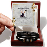 Son's Triumph - Graduation Keepsake & Love Band - Luxury Box w LED - Bracelets