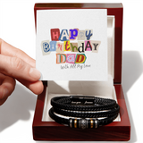 Gift of Forever – Bracelet for Dad - Luxury Box w LED - Bracelets