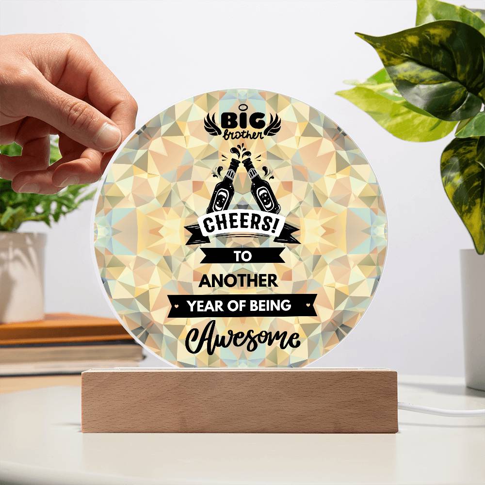 Big Brother’s Cheers of the Year - Celebratory Acrylic Plaque - - Acrylic Prints