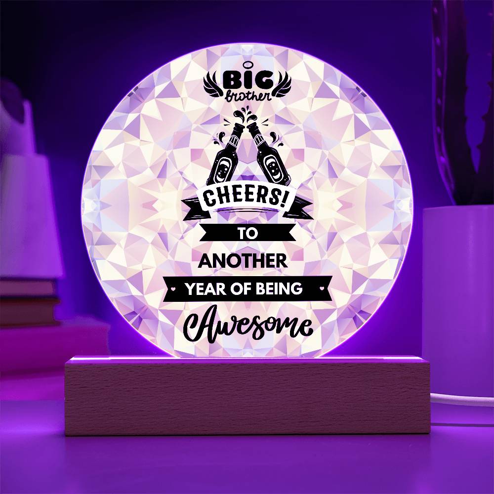 Big Brother’s Cheers of the Year - Celebratory Acrylic Plaque - - Acrylic Prints