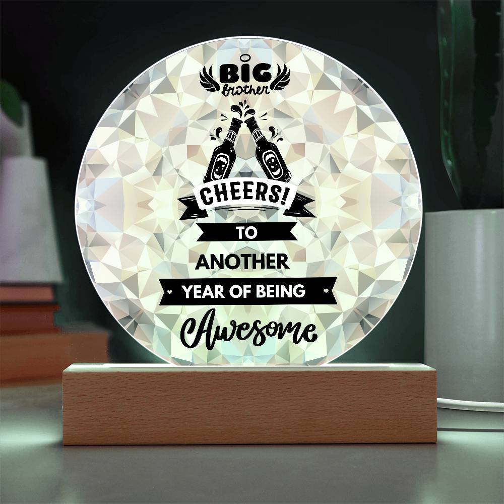 Big Brother’s Cheers of the Year - Celebratory Acrylic Plaque - - Acrylic Prints