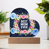 Eternal Blossom - Mother’s Love LED Plaque - - Acrylic Prints