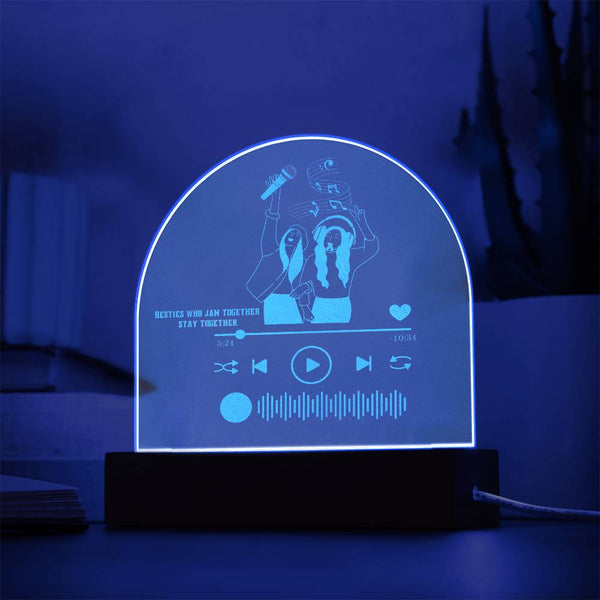 Jam Together - Stay Together Acrylic Art - - Acrylic Prints