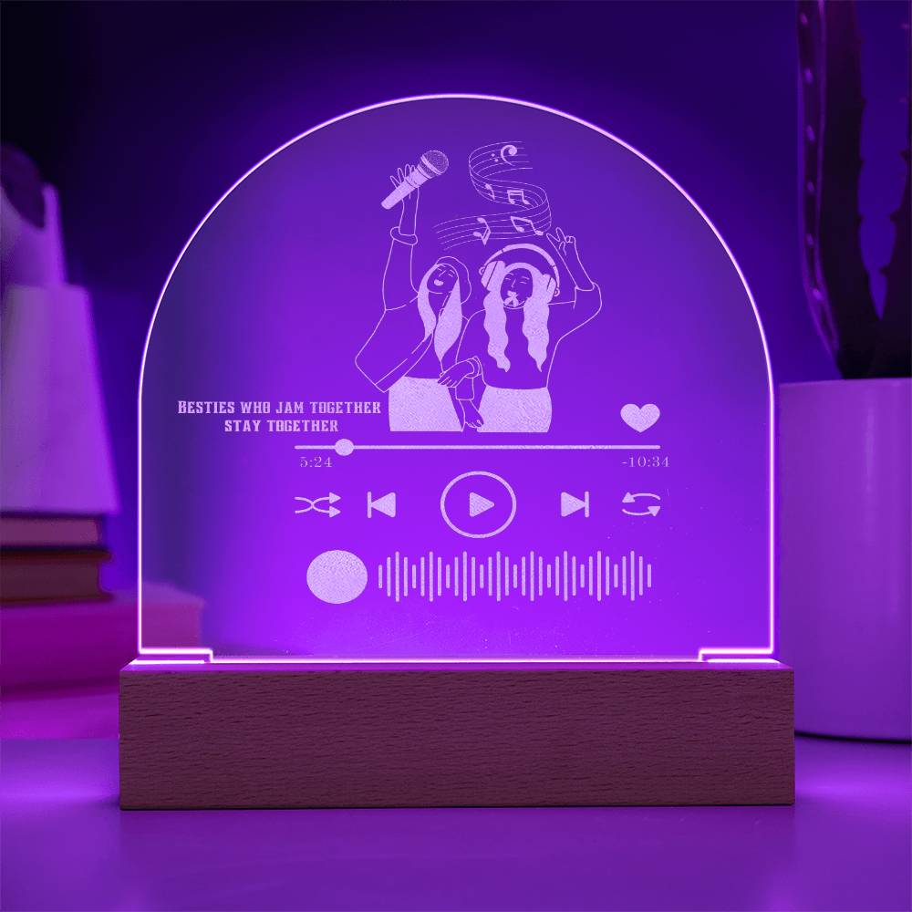 Jam Together - Stay Together Acrylic Art - - Acrylic Prints