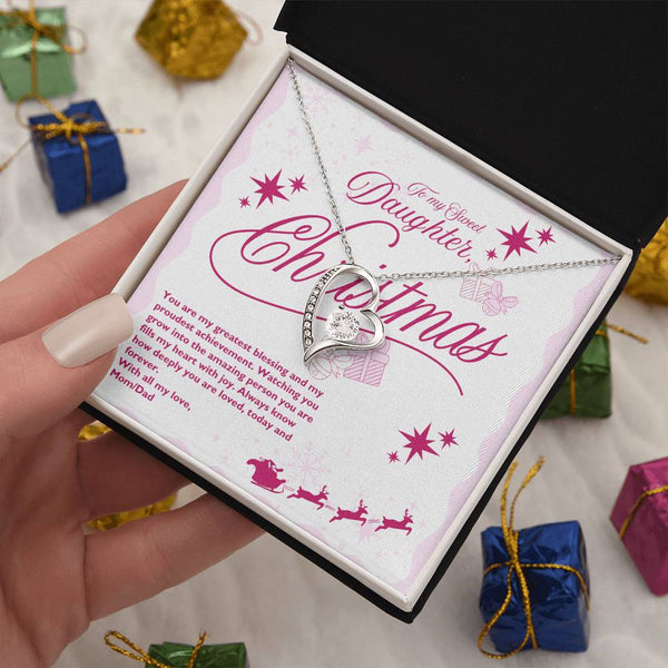Heartfelt Holidays – Gift Necklace for Daughter - - Necklaces
