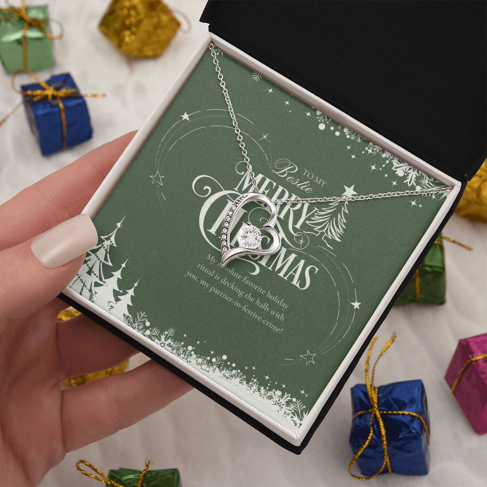 Festive Love – Forever Necklace for Bestie - - Necklaces