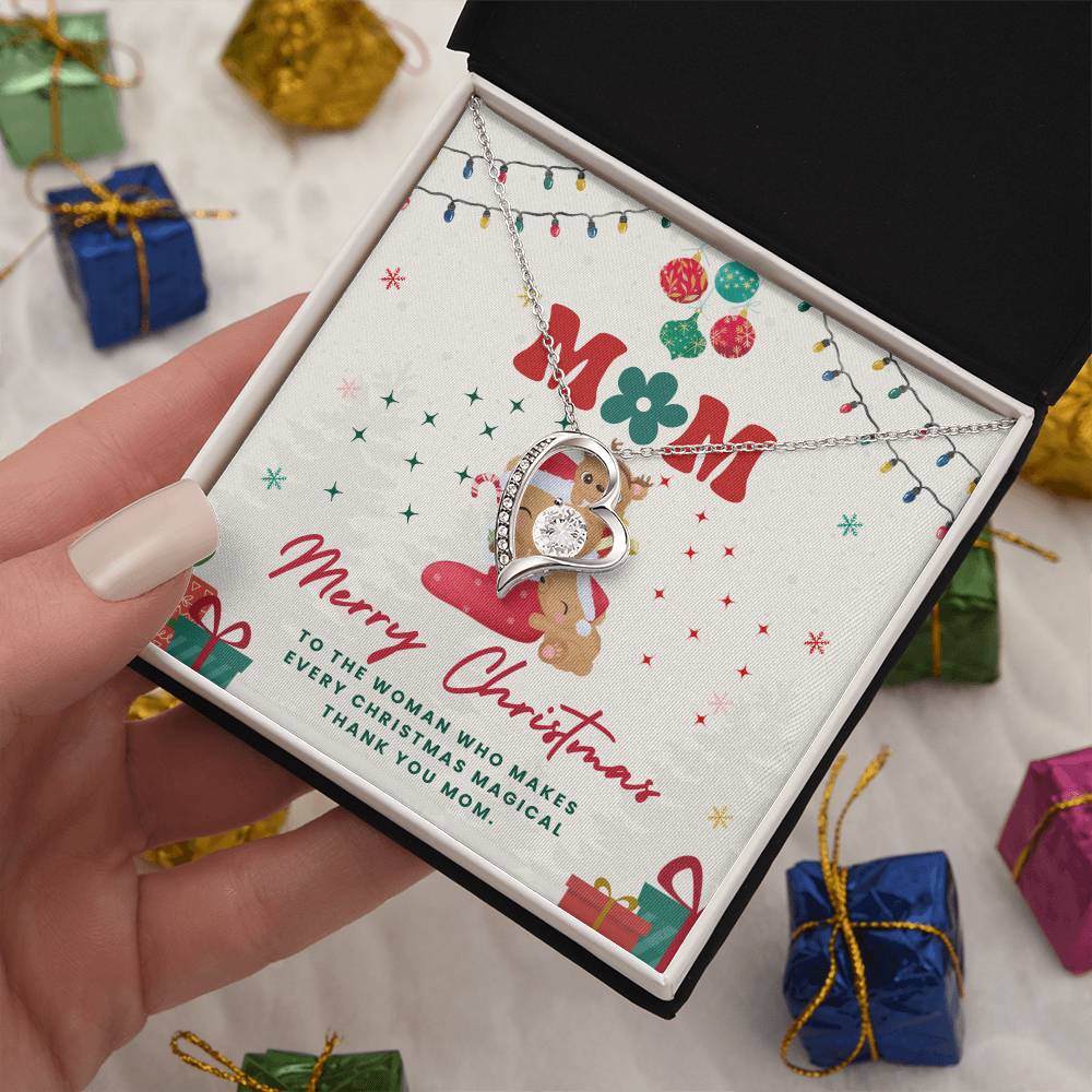 Christmas Gift for Mom – Forever Love Necklace - - Necklaces