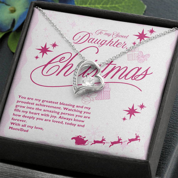 Heartfelt Holidays – Gift Necklace for Daughter - - Necklaces
