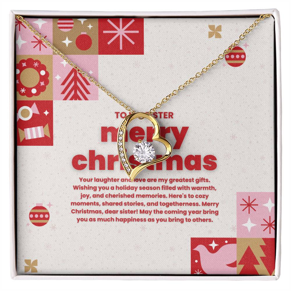 Christmas Necklace Gift for Sister – Sisterly Sparkles Set - - Necklaces