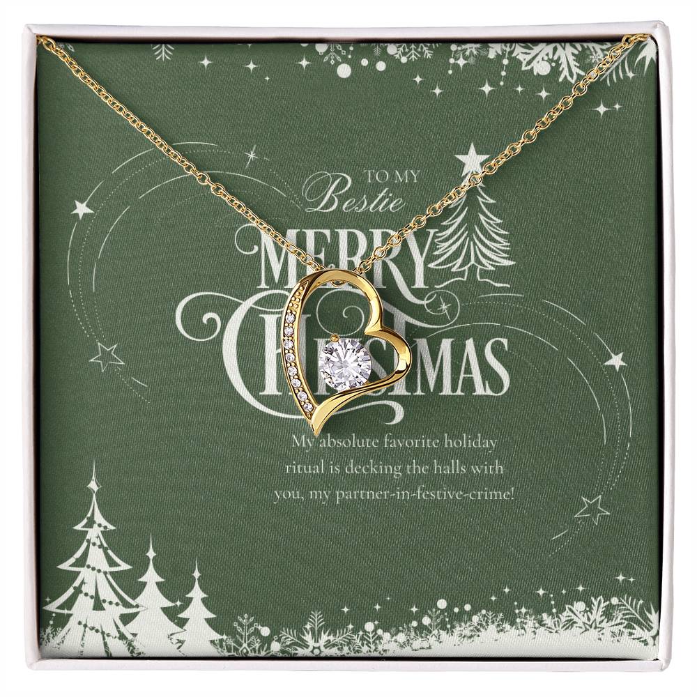 Festive Love – Forever Necklace for Bestie - - Necklaces