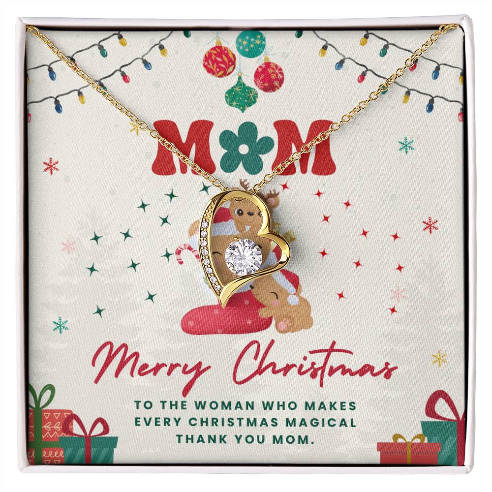Christmas Gift for Mom – Forever Love Necklace - - Necklaces