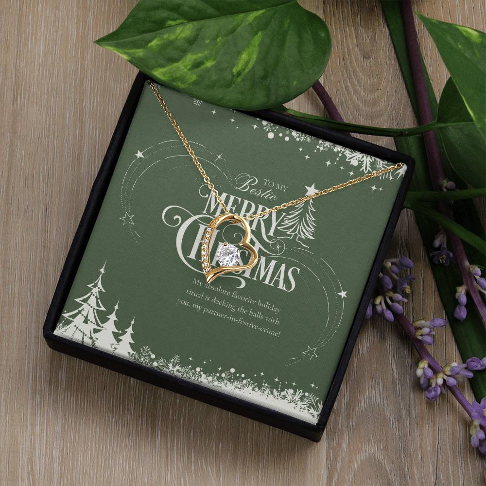 Festive Love – Forever Necklace for Bestie - - Necklaces