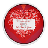 A Heart Full of Love - Romantic Wooden Valentine’s Clock - White White - Wall Clocks