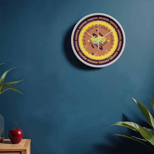 “Your Era” Wooden Clock Gift for Son - - Wall Clocks