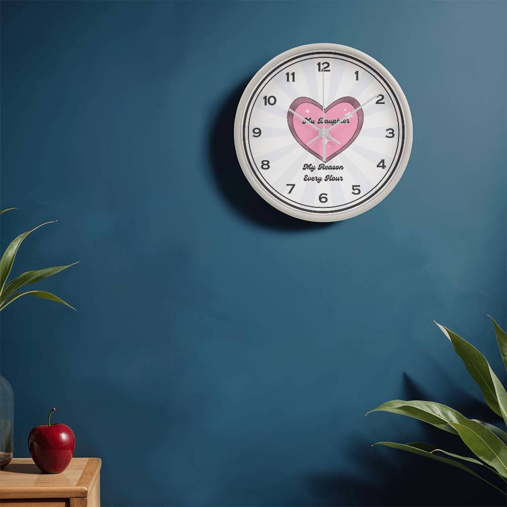 Time for My Daughter – Love Clock - - Wall Clocks