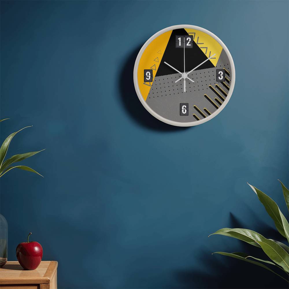 Contemporary Clock - A Fusion of Art & Time - - Wall Clocks