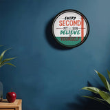Every Second My Son - A Heartfelt Wall Clock Gift - - Wall Clocks