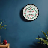 Christmas Wall Clock for Son - - Wall Clocks