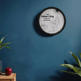 Father’s Day Wall Clock – Timeless Bond - - Wall Clocks