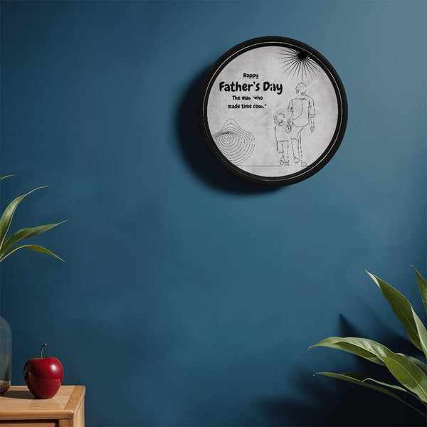 Father’s Day Wall Clock – Timeless Bond - - Wall Clocks