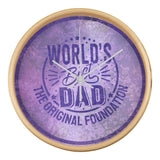 Father’s Day Wall Clock – Strong Like Dad - Natural White - Wall Clocks