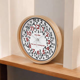 Funny Time Flies Wall Clock – Gift for Latecomers - - Wall Clocks