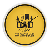 Legacy in Time – Father’s Day Wall Clock - White Black - Wall Clocks