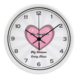 Time for My Daughter – Love Clock - White Black - Wall Clocks