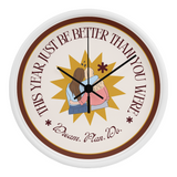 Dream Plan Do – Wall Clock Gift - White Black - Wall Clocks