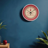 To My Boyfriend – Christmas Love Clock - - Wall Clocks